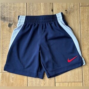 Nike Dri-FIT Navy Blue Mesh Athletic Shorts size 4T